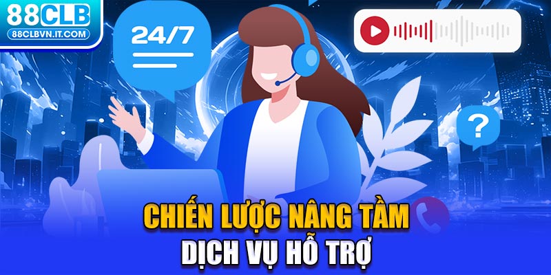 Chiến lược nâng tầm dịch vụ hỗ trợ 